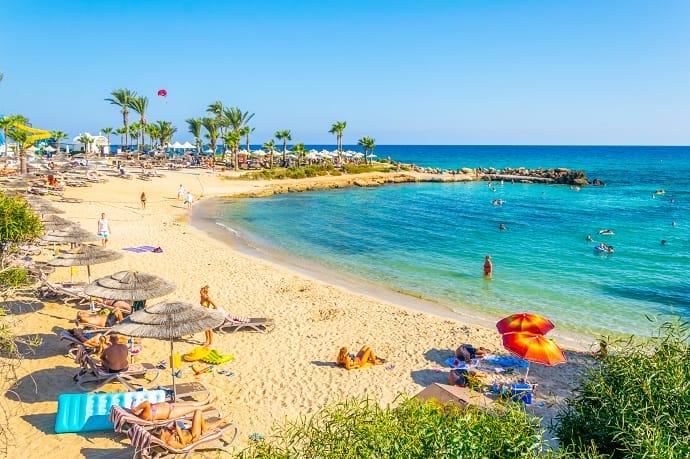 Le incantevoli spiagge di Cipro
