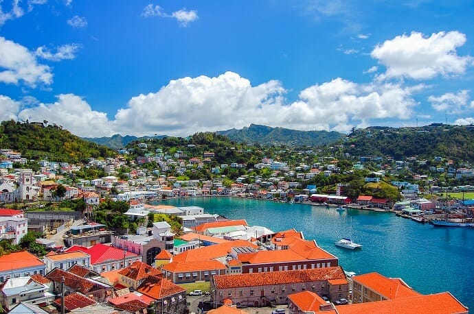 Vivere a Grenada, Caraibi