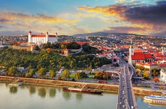 Trasferirsi a Bratislava con pensione tassata allo 0%